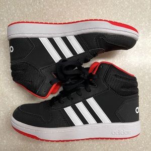 Adidas Hoops 2.0 Hi-Res Red Core Black Sneakers 2